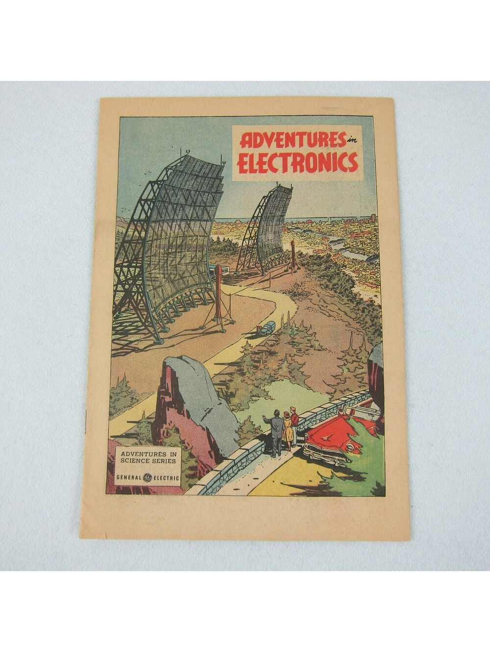 Vintage 1955 Adventures in Electronics Comic Book General Electric Giveaway RARE